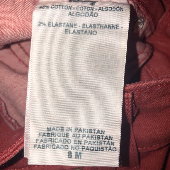 SOLD Levis women’s mid rise skinny rust color 8M - Picture 9 of 15